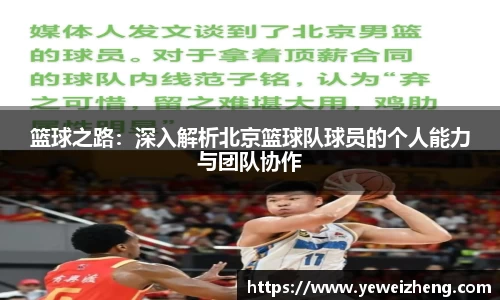 篮球之路：深入解析北京篮球队球员的个人能力与团队协作